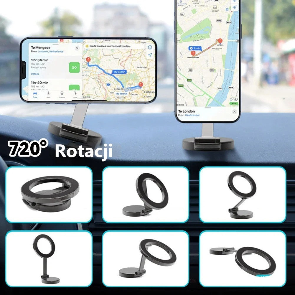 UNI HOLDER magnetyczny 360° – Stabilność, Elegancja, Wygoda